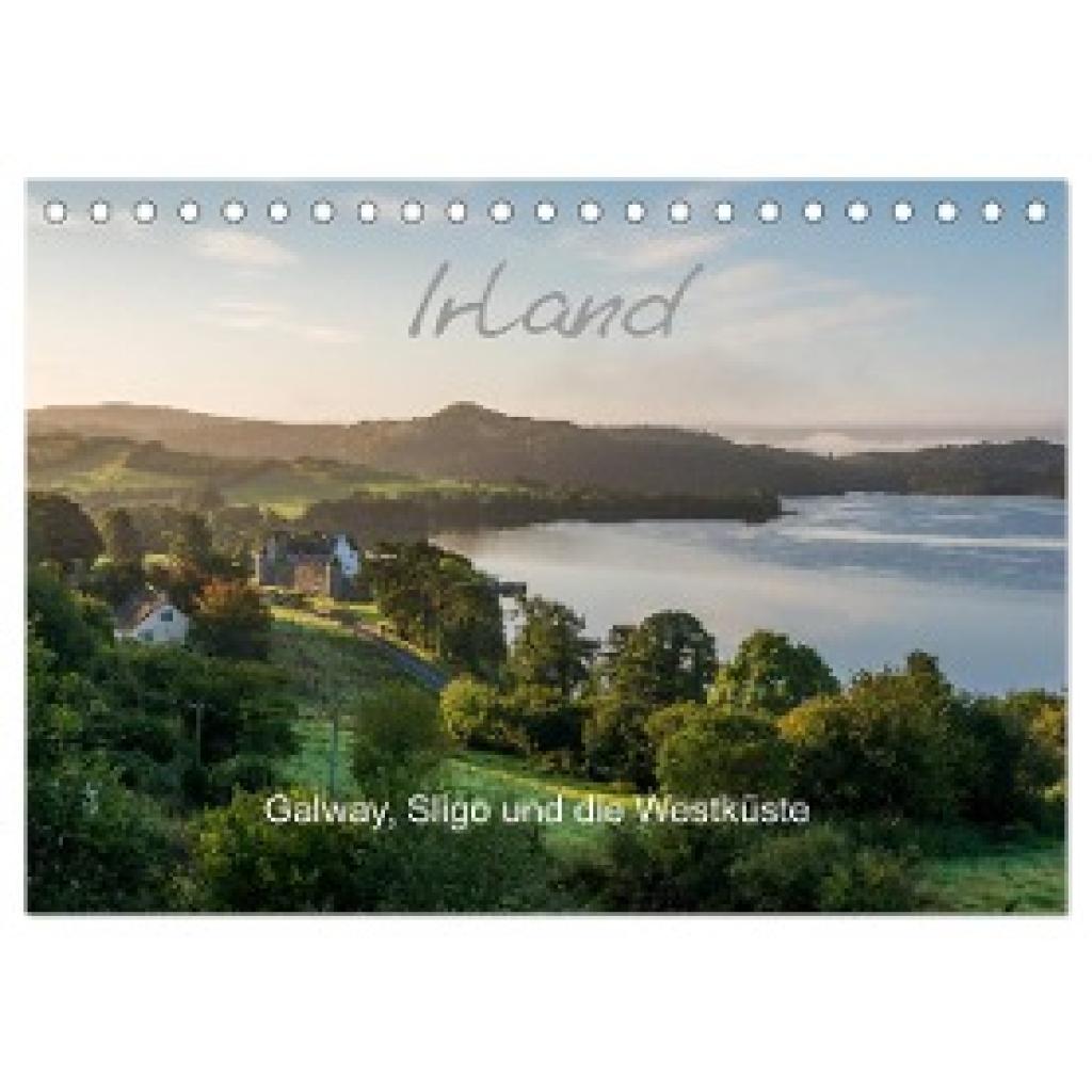 Bangert, Mark: Irland - Galway, Sligo und die Westküste (Tischkalender 2024 DIN A5 quer), CALVENDO Monatskalender