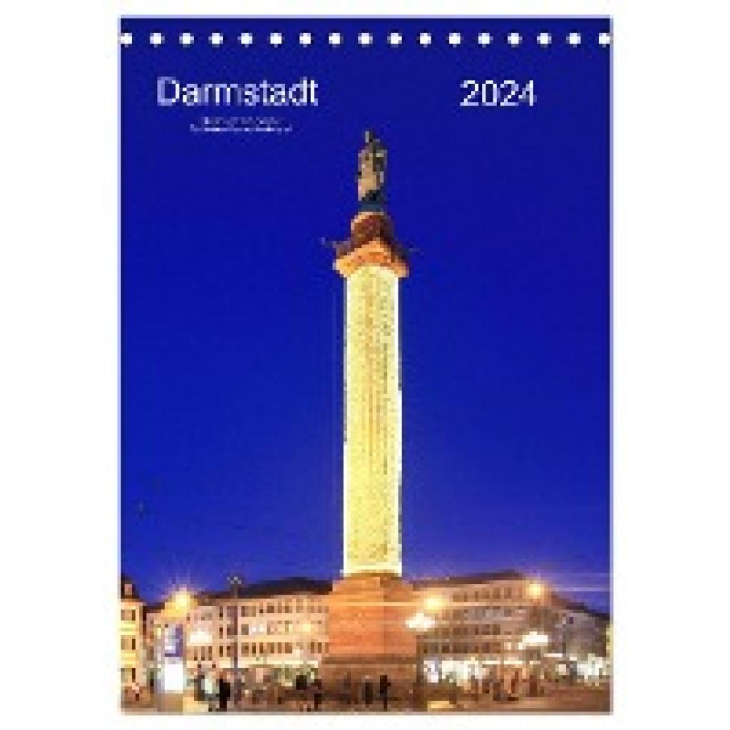 Bodenstaff, Petrus: Darmstadt 2024 Bilder vom Frankfurter Taxifahrer Petrus Bodenstaff (Tischkalender 2024 DIN A5 hoch),