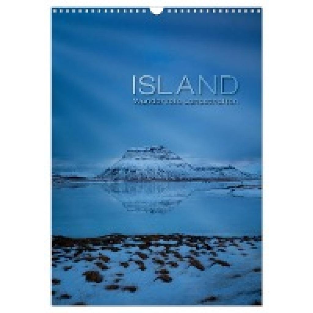 Paul Kaiser, Frank: Island - Wundervolle Landschaften (Wandkalender 2024 DIN A3 hoch), CALVENDO Monatskalender
