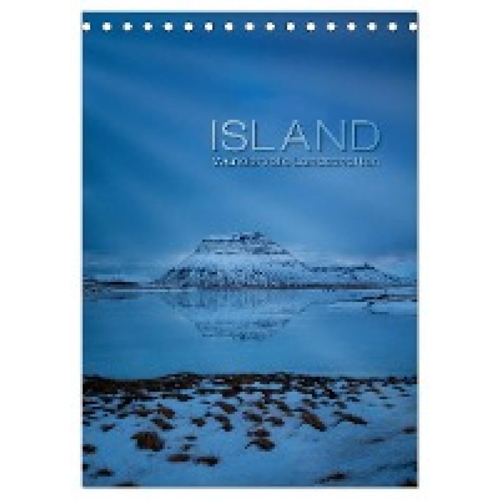 Paul Kaiser, Frank: Island - Wundervolle Landschaften (Tischkalender 2024 DIN A5 hoch), CALVENDO Monatskalender