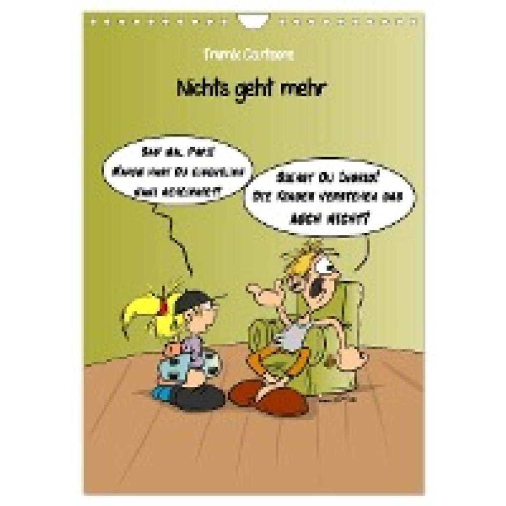 (Reinhard Trummer), Trumix: Trumix Cartoons - Nichts geht mehr (Wandkalender 2024 DIN A4 hoch), CALVENDO Monatskalender