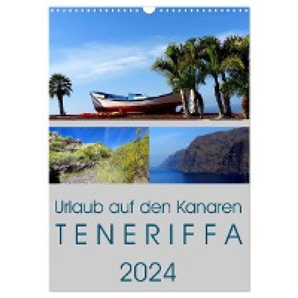 M. Laube, Lucy: Urlaub auf den Kanaren - Teneriffa (Wandkalender 2024 DIN A3 hoch), CALVENDO Monatskalender