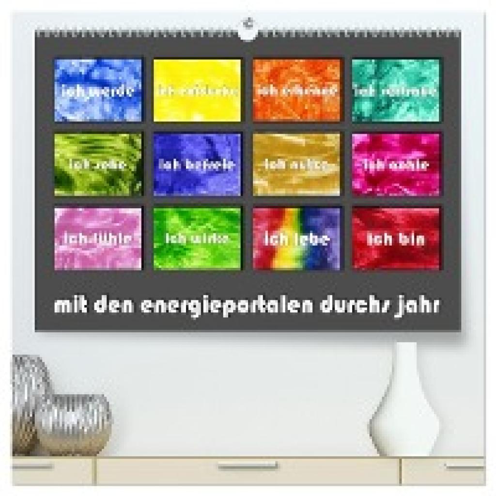 Paetsch, Frauke: mit den energieportalen durchs jahr (hochwertiger Premium Wandkalender 2024 DIN A2 quer), Kunstdruck in