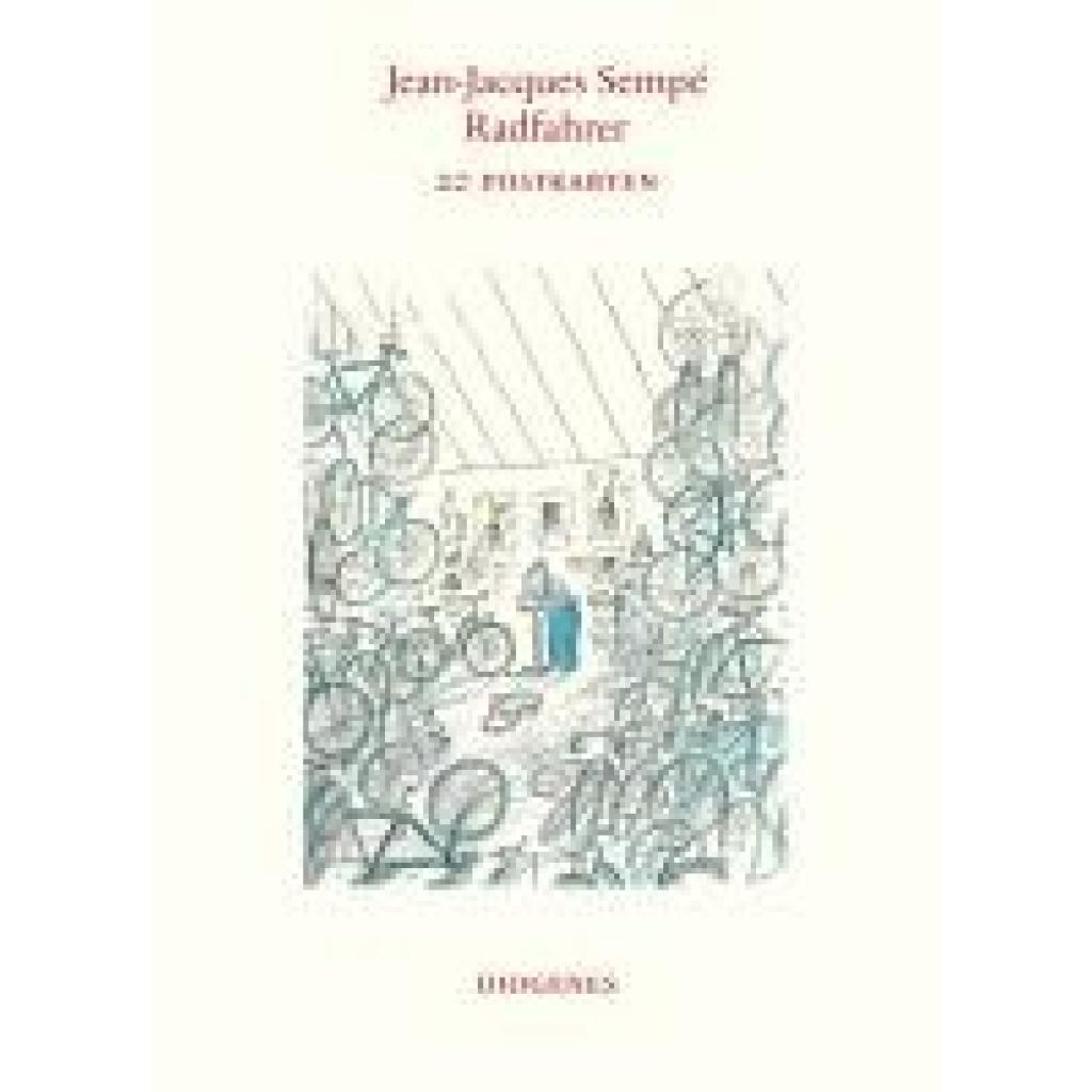 Sempé, Jean-Jacques: Radfahrer (Postkartenbuch)