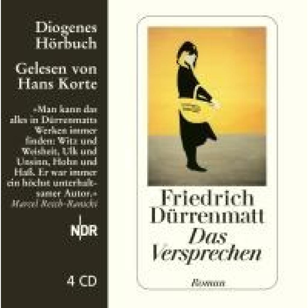 Dürrenmatt, Friedrich: Das Versprechen. 4 CDs