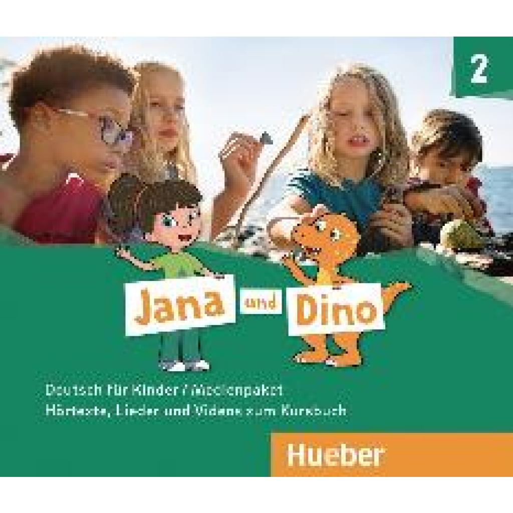 9783192210617 - Jana und Dino 2 m 1 Audio-CD m 1 DVDBd22 Audio-CDs und 1 DVD zum Kursbuch - Manuela Georgiakaki Michael Priesteroth (Hörbuch)