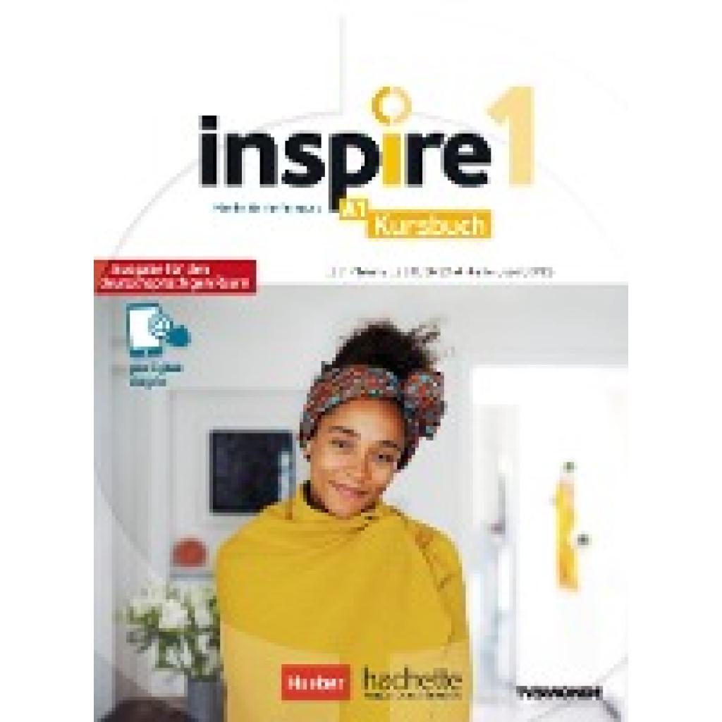 9783190033874 - Le Bougnec Jean-Thierry Inspire 1 - Ausgabe für den deutschsprachigen Raum Kursbuch mit Audio- Videos online Code und Parcours digital® 9783190033874 - Le Bougnec Jean-Thierry Inspire 1 - Ausgabe für den deutschsprachigen Raum Kursbuch mit Audio- Videos online Code und Parcours digital®