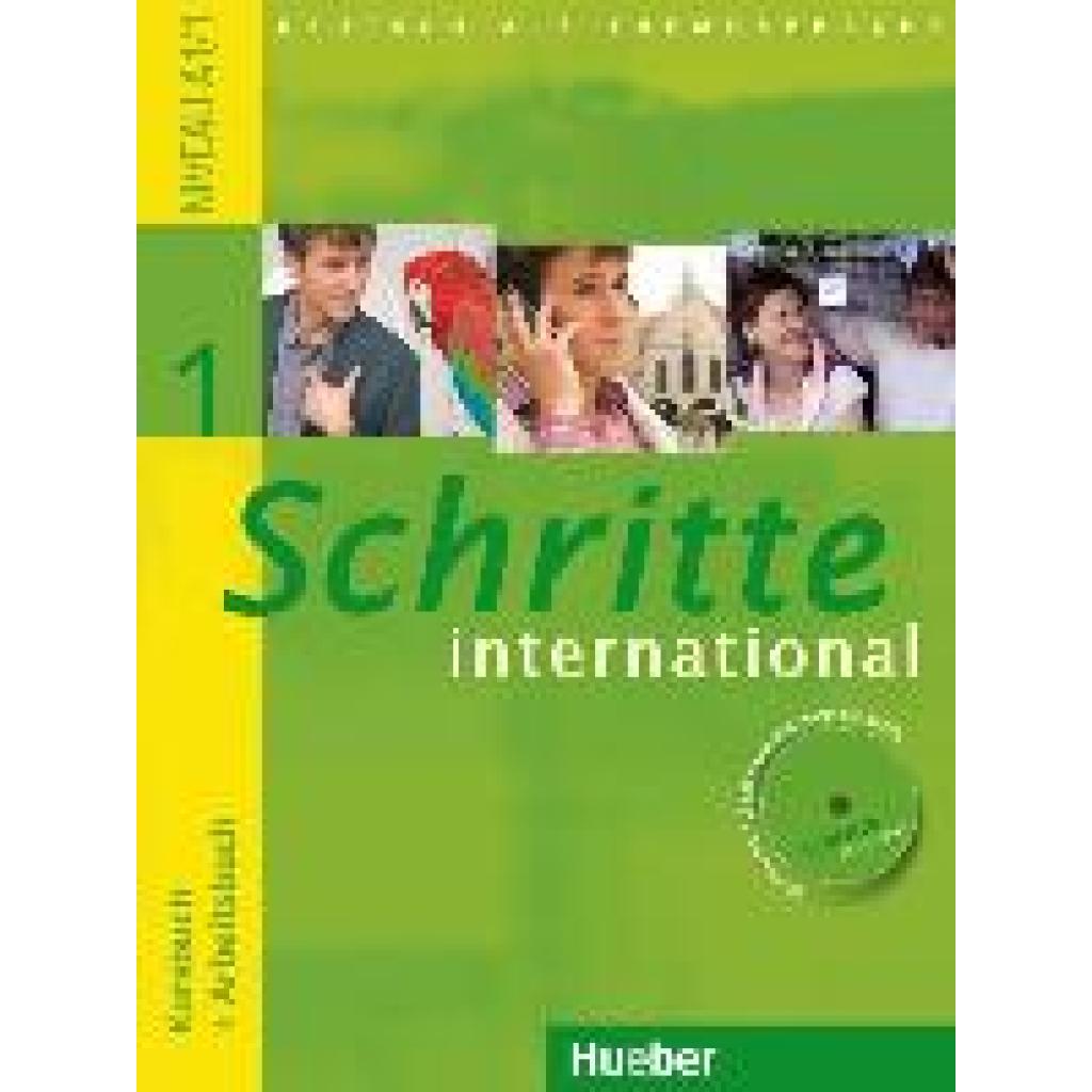 9783190018512 - Schritte international - Deutsch als Fremdsprache Bd1 Kursbuch + Arbeitsbuch m Arbeitsbuch-Audio-CD - Daniela Niebisch Sylvette Penning-Hiemstra Franz Specht Monika Bovermann Monika Reimann Kartoniert (TB)