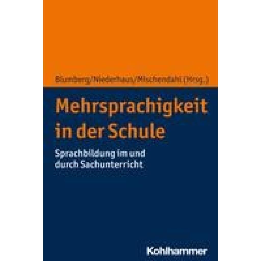 9783170372023 - Mehrsprachigkeit in der Schule Kartoniert (TB) 9783170372023 - Mehrsprachigkeit in der Schule Kartoniert (TB)
