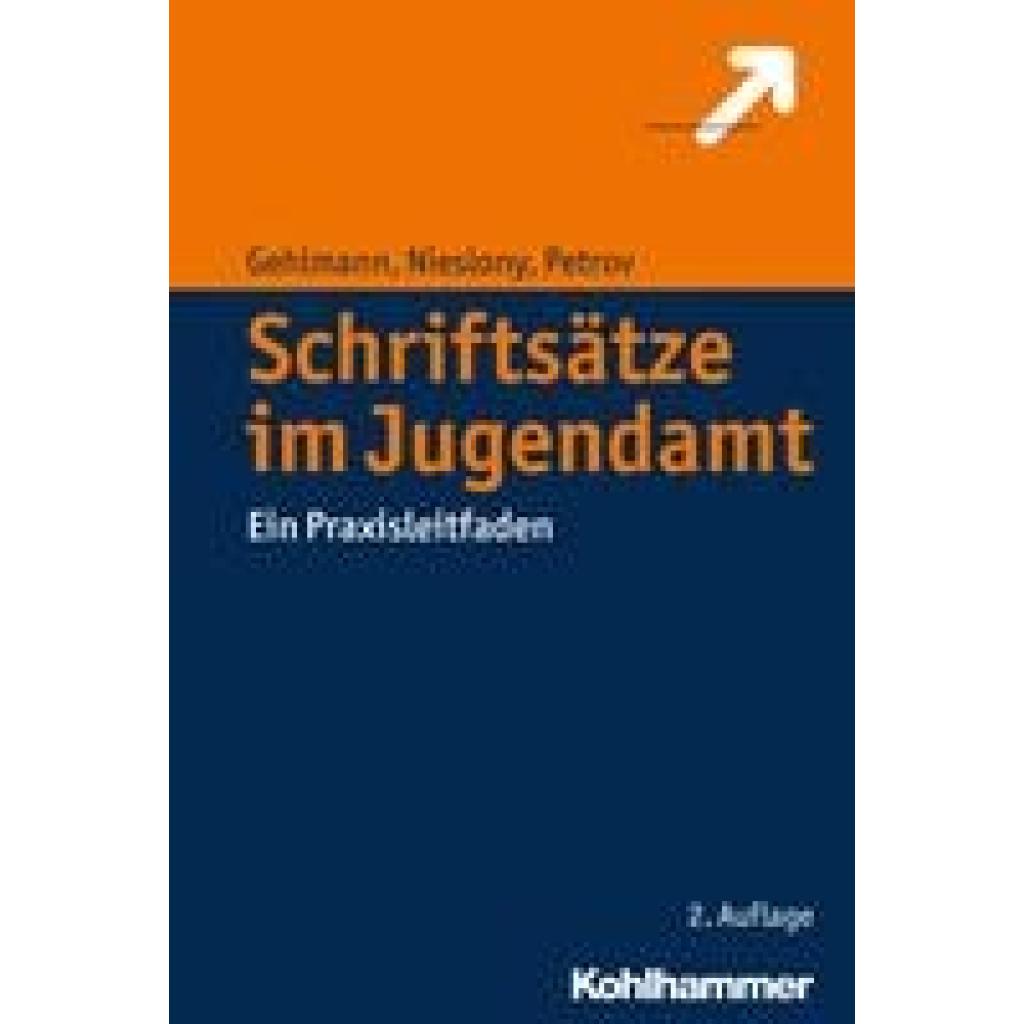 9783170319684 - Schriftsätze im Jugendamt - Erhard Gehlmann Frank Nieslony Veszelinka Petrov Kartoniert (TB)
