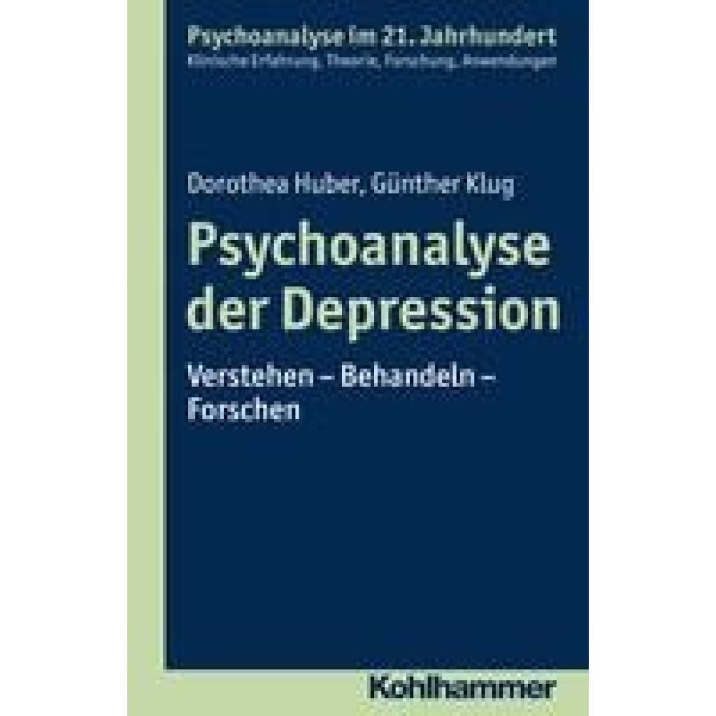 Huber, Dorothea: Psychoanalyse der Depression
