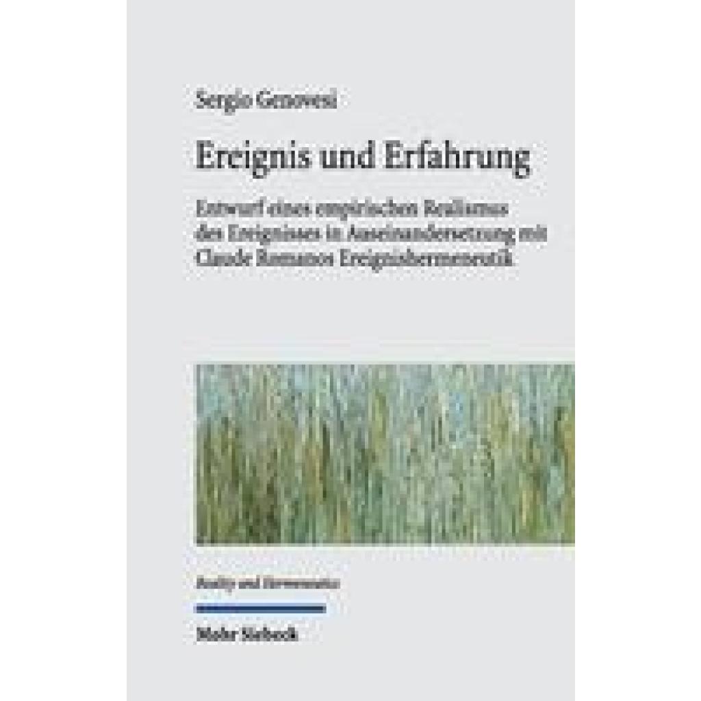 Ereignis und Erfahrung (Genovesi, Sergio)
