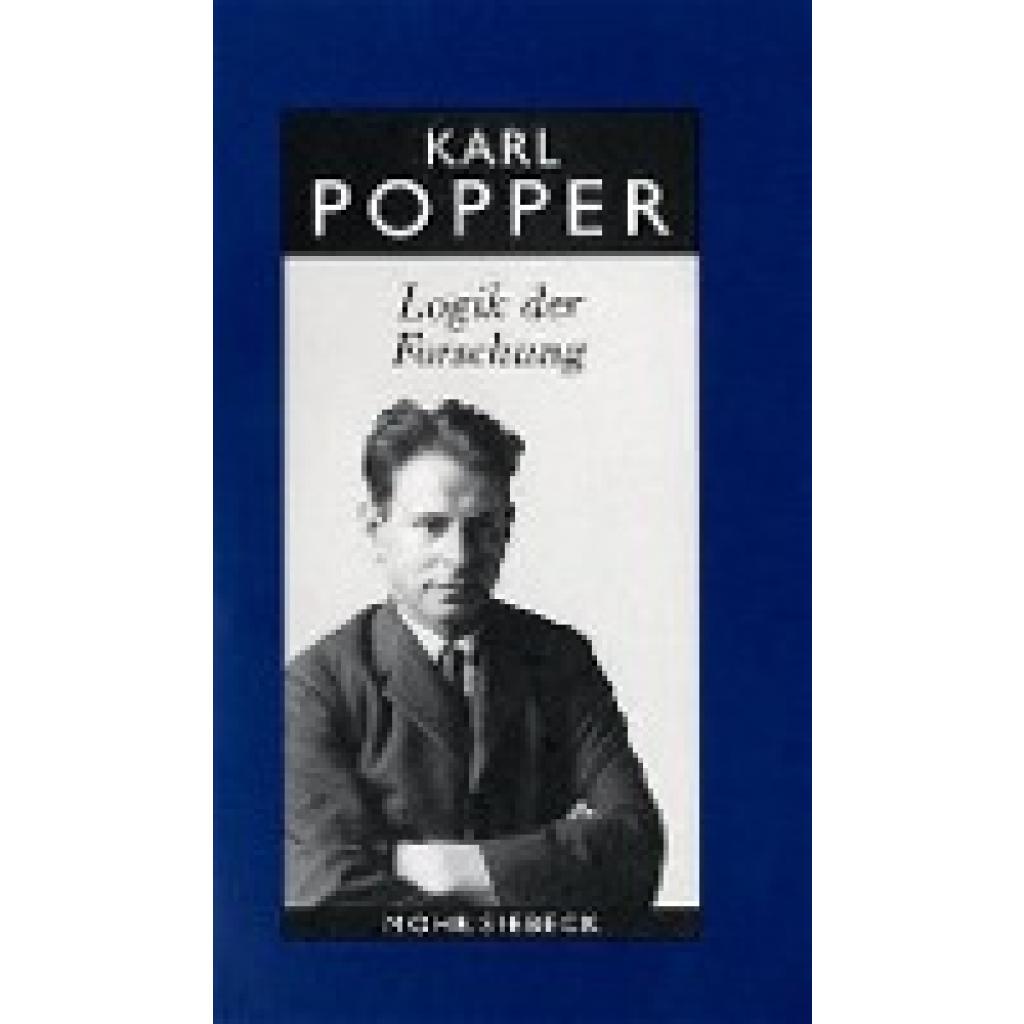Gesammelte Werke 3. Logik der Forschung (Popper, Karl R.)