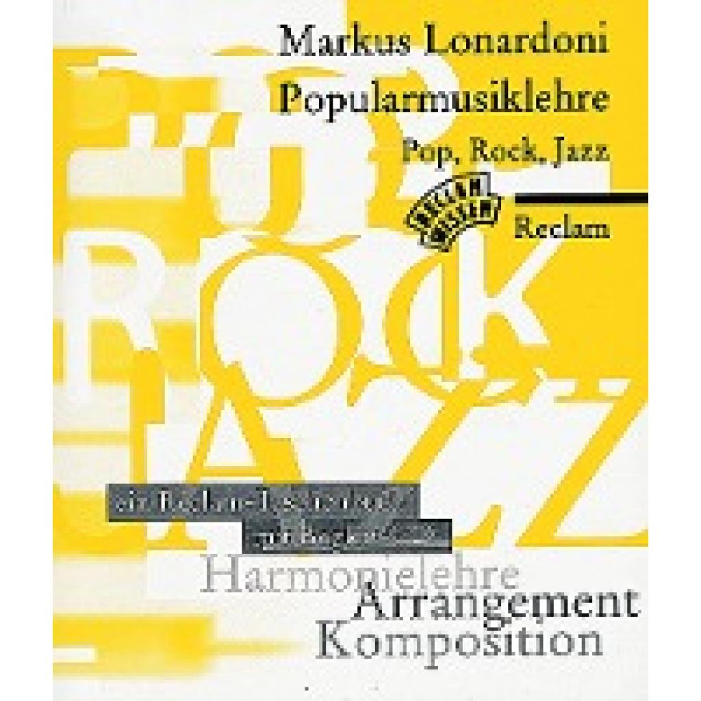 Lonardoni, Markus: Popularmusiklehre Pop, Rock, Jazz. Mit CD