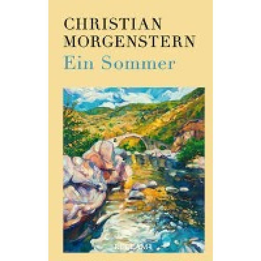 9783150114469 - Ein Sommer - Christian Morgenstern Gebunden