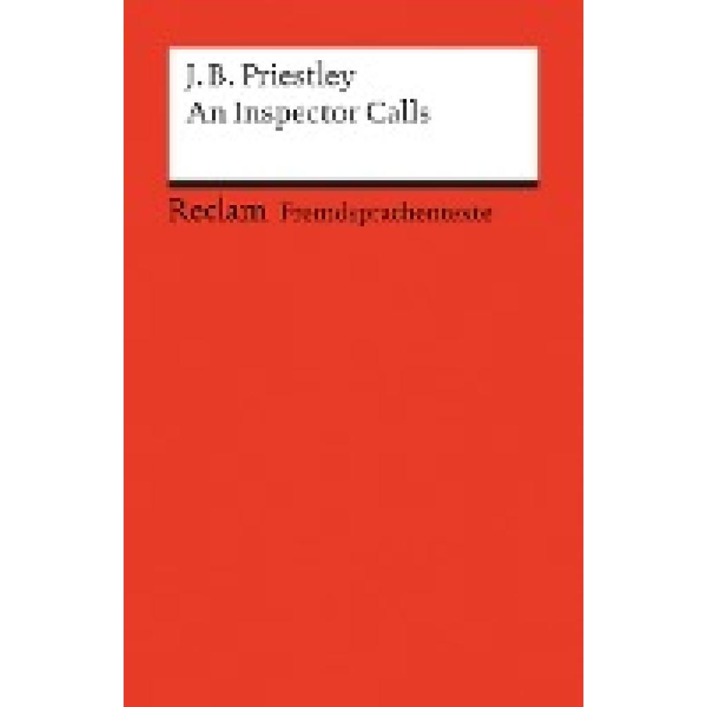 Priestley, John B.: An Inspector Calls