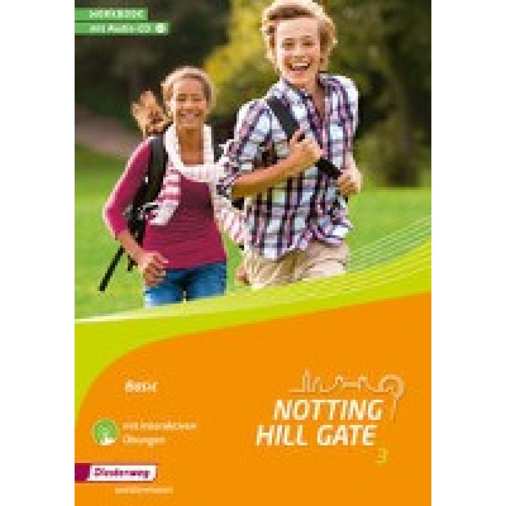 9783141453485 - Notting Hill Gate 3 Workbook Basic mit Audio-CD und interaktiven Übungen