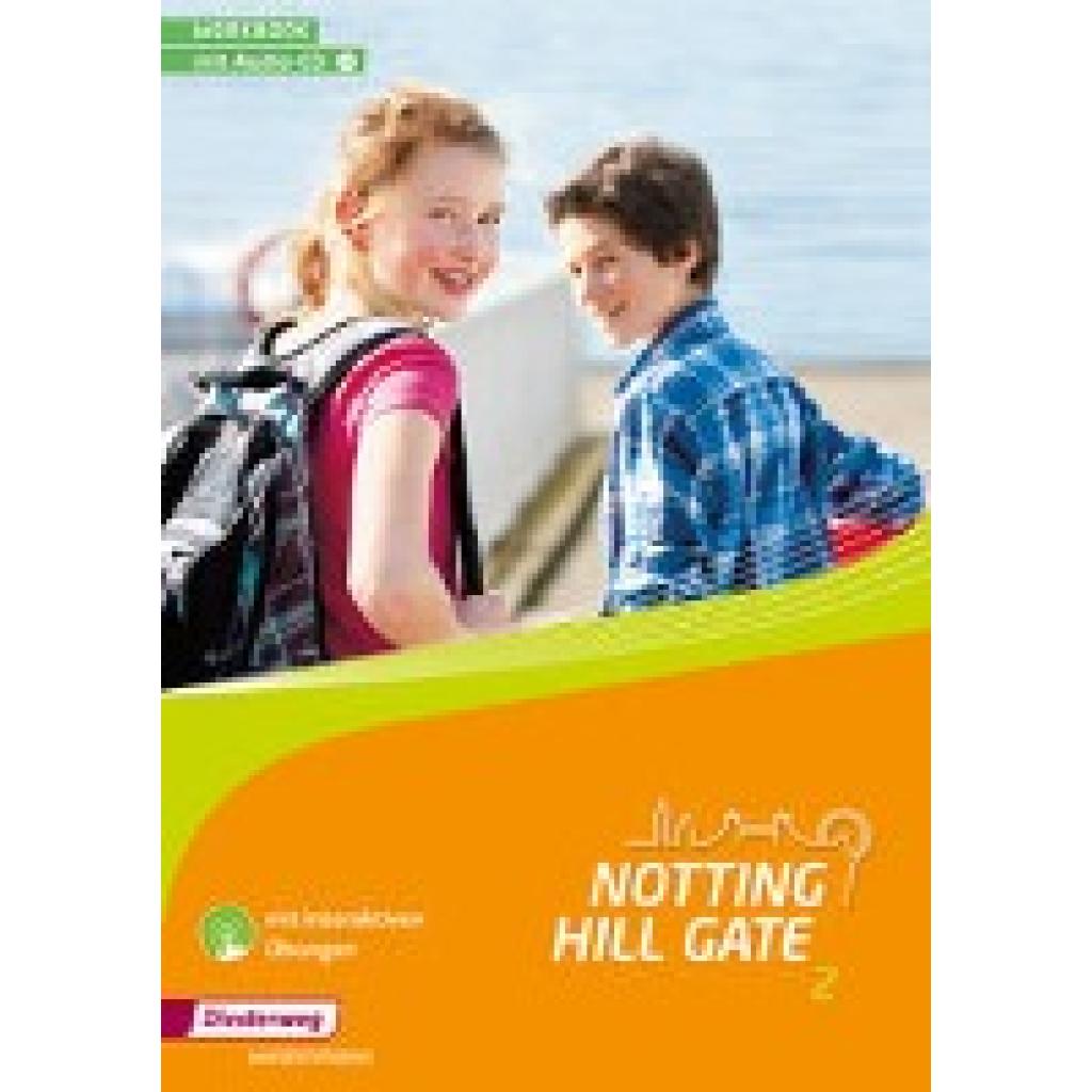 9783141453430 - Notting Hill Gate 2 Workbook mit Audio-CD und interaktiven Übungen