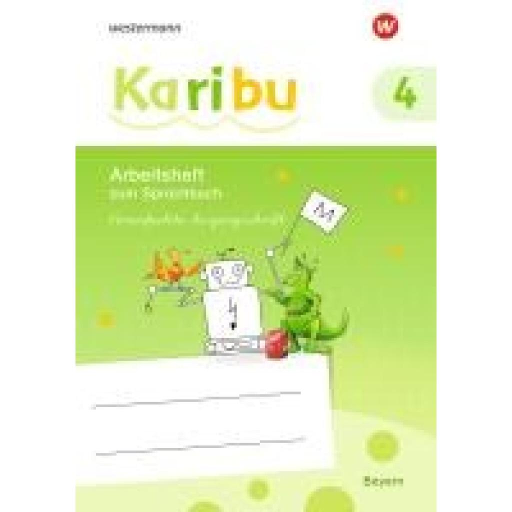9783141291520 - Karibu 4 VA Arbeitsheft (Vereinfachte Ausgangsschrift) Für Bayern
