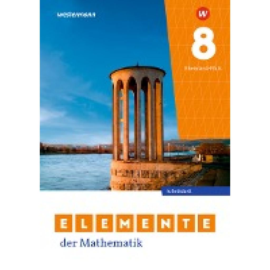 9783141257427 - Elemente der Mathematik SI 8 Arbeitsheft mit Lösungen Für Rheinland-Pfalz
