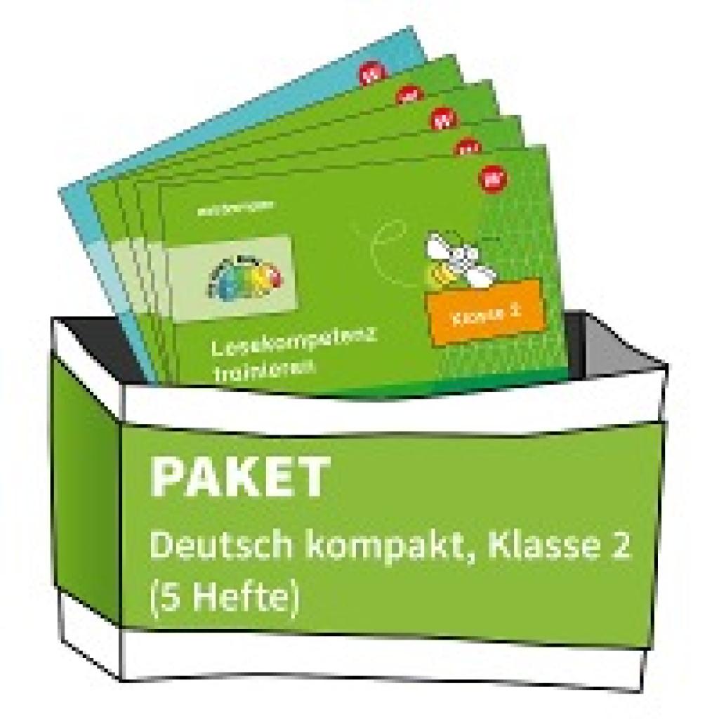 9783141176650 - DIE BUNTE REIHE - Deutsch Paket kompakt Klasse 2 (5 Hefte) 9783141176650 - DIE BUNTE REIHE - Deutsch Paket kompakt Klasse 2 (5 Hefte)