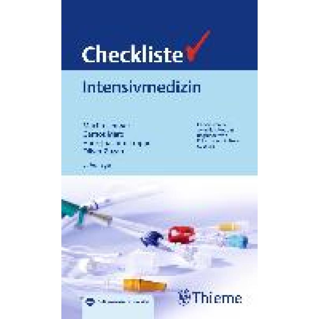 9783132406643 - Checkliste Intensivmedizin