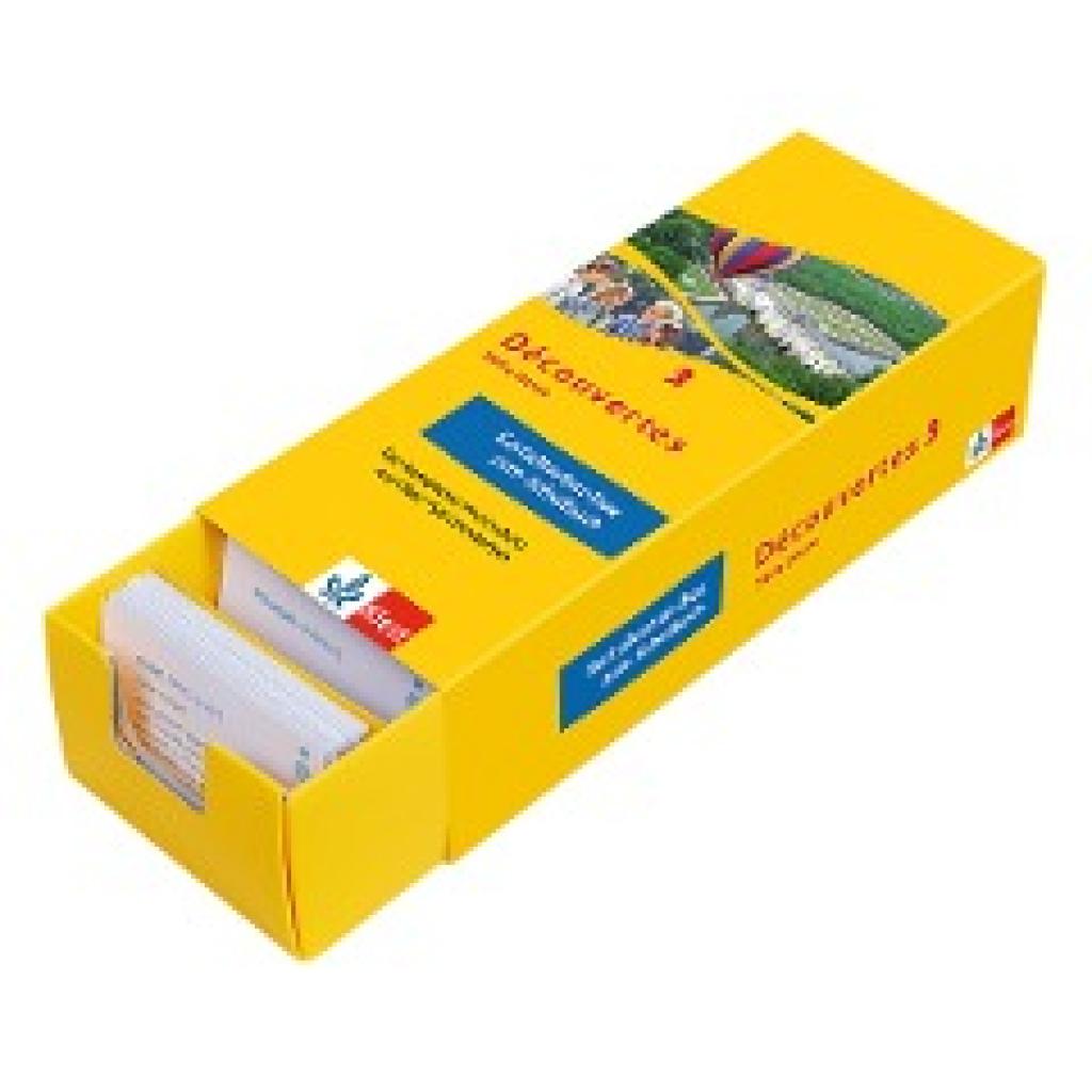 Découvertes Série jaune 3. Vokabel-Lernbox zum Schulbuch