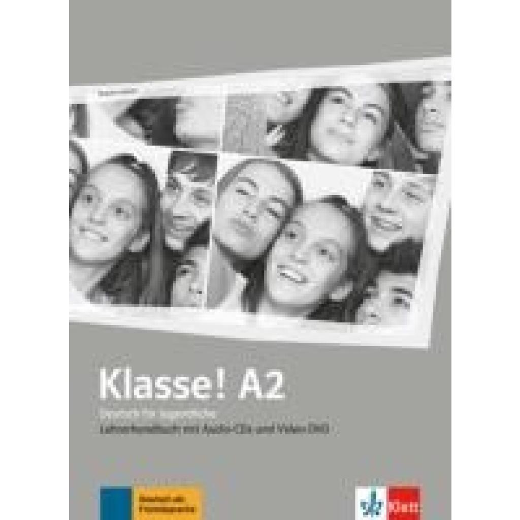 9783126071376 - Klasse! - Deutsch für Jugendliche A2 Klasse! A2 Lehrerhandbuch mit 4 Audio-CDs und 1 Video-DVD - Birgitta Fröhlich Kartoniert (TB)