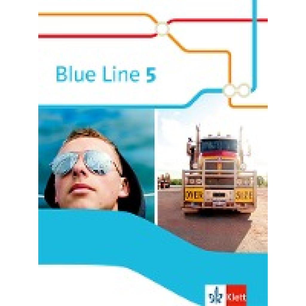 9783125488755 - Frank Haß - GEBRAUCHT Blue Line 5 Schülerbuch (Flexibler Einband) Klasse 9 (Blue Line Ausgabe ab 2014) - Preis vom 02062023 050629 h