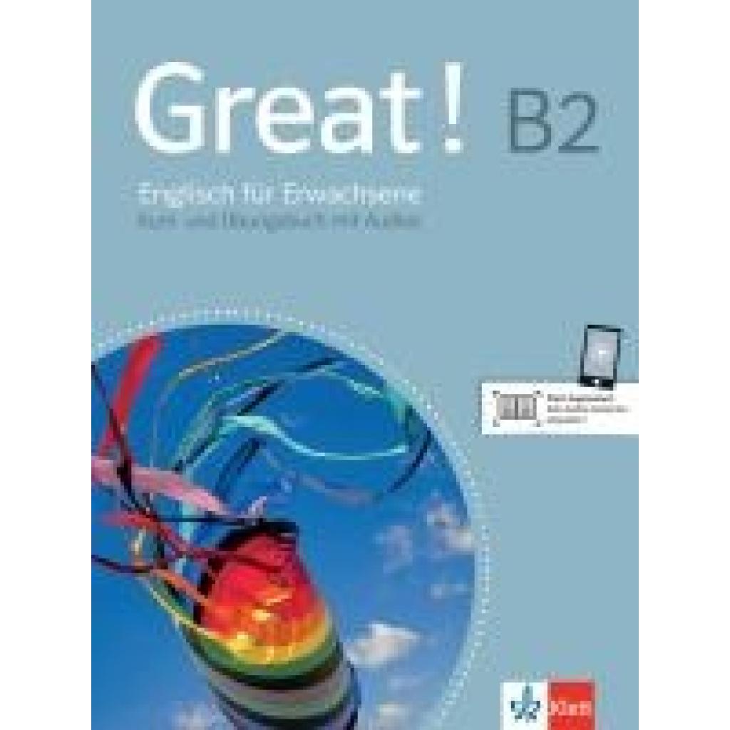 9783125015845 - Great!   Great! B2 - Kurs- und Arbeitsbuch m 2 Audio-CDs Kartoniert (TB)