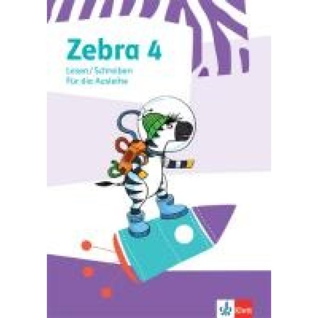 9783122709709 - - GEBRAUCHT Zebra 4 Heft Lesen Schreiben für die Ausleihe Klasse 4 (Zebra Ausgabe ab 2018) - Preis vom 02102023 050404 h