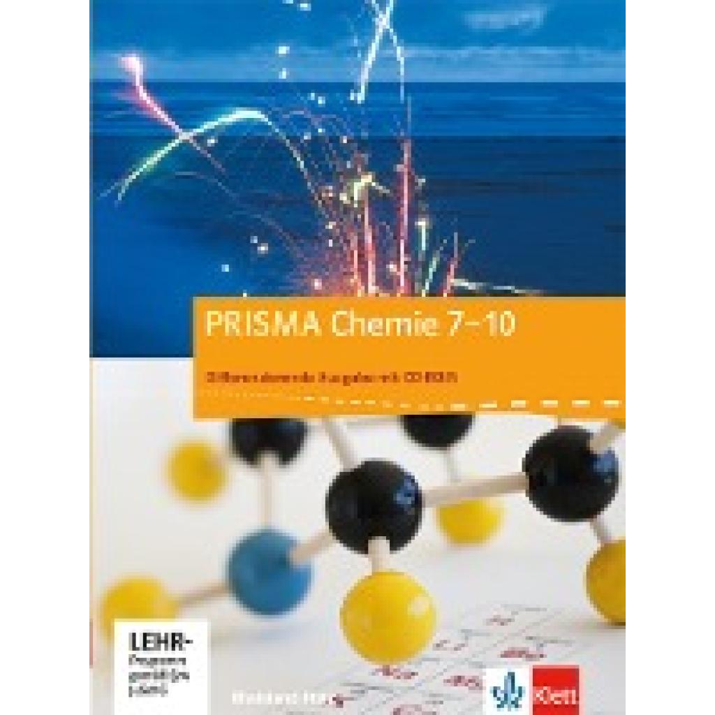 9783120688686 - PRISMA Chemie Differenzierende Ausgabe Rheinland-Pfalz Band 4 PRISMA Chemie 7-10 Differenzierende Ausgabe Rheinland-Pfalz m 1 CD-ROM Gebunden