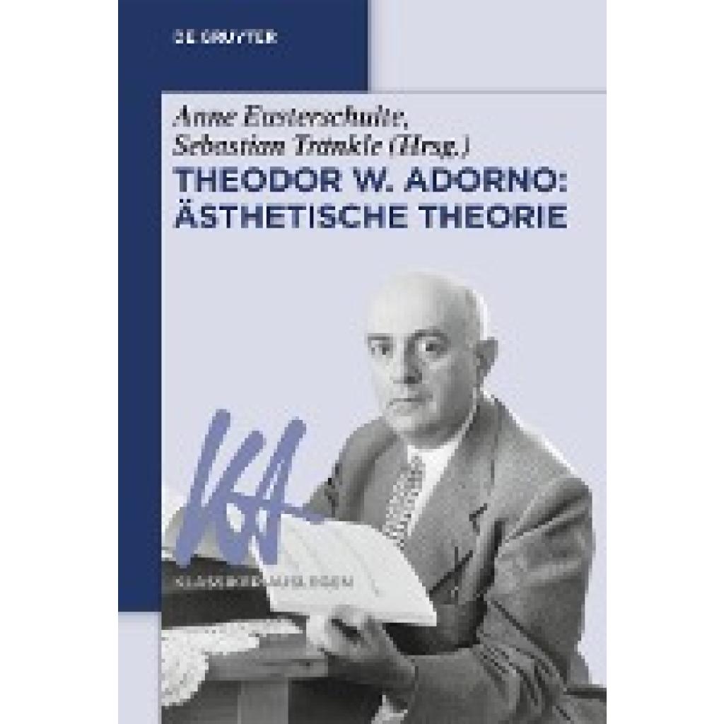 9783110670653 - Theodor W Adorno Ästhetische Theorie Kartoniert (TB) 9783110670653 - Theodor W Adorno Ästhetische Theorie Kartoniert (TB)