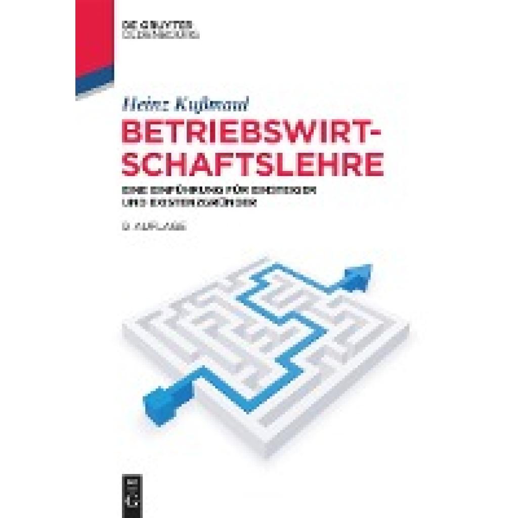 9783110664638 - Lehr- und Handbücher der Betriebswirtschaftslehre   Betriebswirtschaftslehre - Heinz Kußmaul Kartoniert (TB)