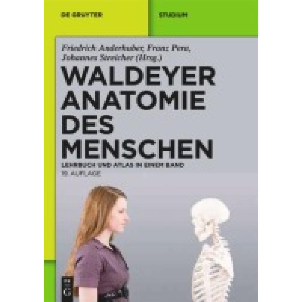 9783110228625 - Waldeyer Anatomie des Menschen - Anton Waldeyer Gebunden