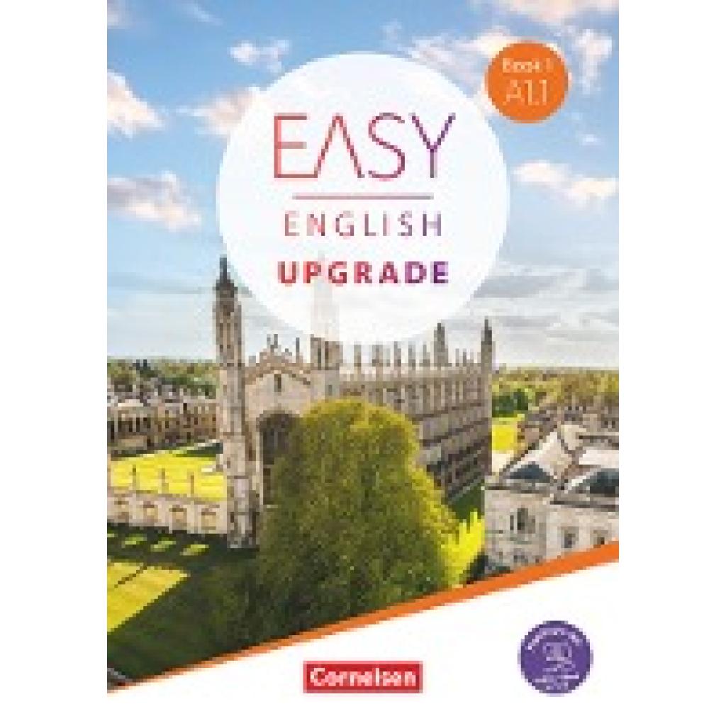 9783061226732 - Easy English Upgrade - Englisch für Erwachsene - Book 1 A11 - Claire Hart Annie Cornford Kartoniert (TB) 9783061226732 - Easy English Upgrade - Englisch für Erwachsene - Book 1 A11 - Claire Hart Annie Cornford Kartoniert (TB)