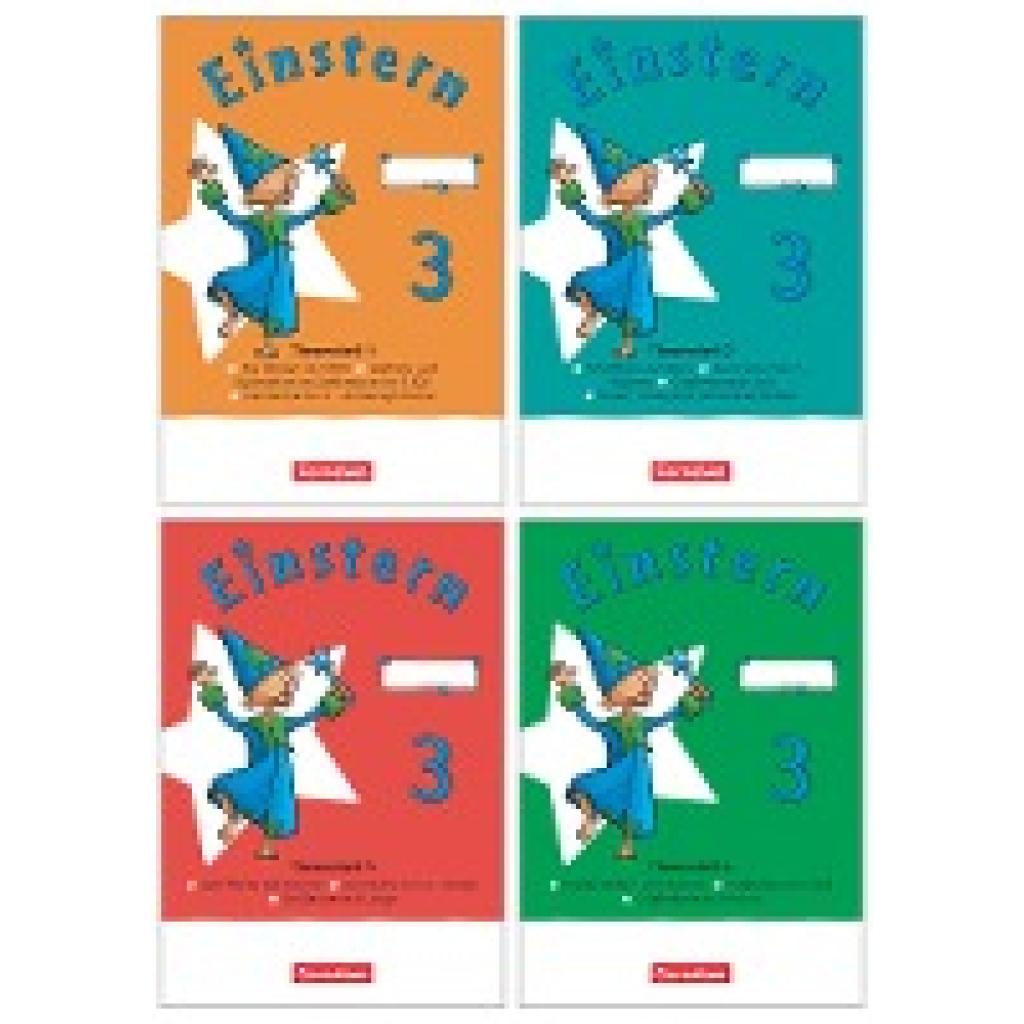 9783060847365 - Einstern Mathematik 03 Themenhefte 1-4 Diagnoseheft und Kartonbeilagen im Paket 9783060847365 - Einstern Mathematik 03 Themenhefte 1-4 Diagnoseheft und Kartonbeilagen im Paket