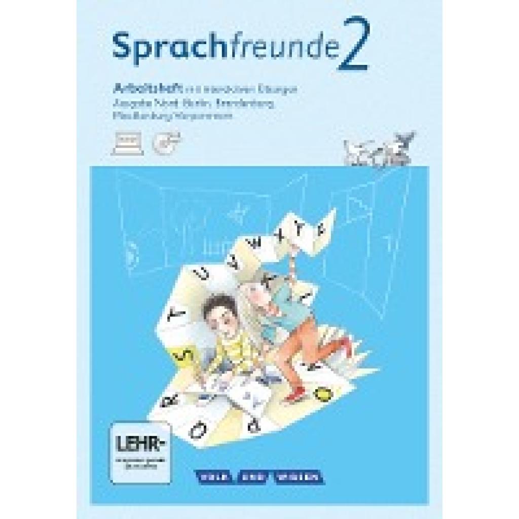 Knöfler, Andrea: Sprachfreunde Ausgabe Nord 2. Schuljahr. Arbeitsheft mit interaktiven Übungen auf scook.de