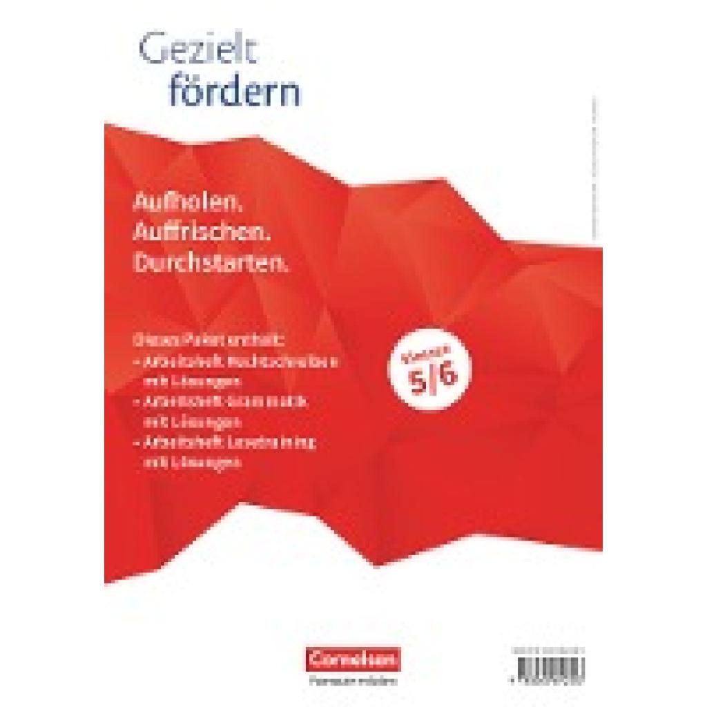 9783060610303 - Gezielt fördern 5 6 Schuljahr Lern- und Übungshefte Deutsch - Thematische Arbeitshefte (Im Paket) 9783060610303 - Gezielt fördern 5 6 Schuljahr Lern- und Übungshefte Deutsch - Thematische Arbeitshefte (Im Paket)