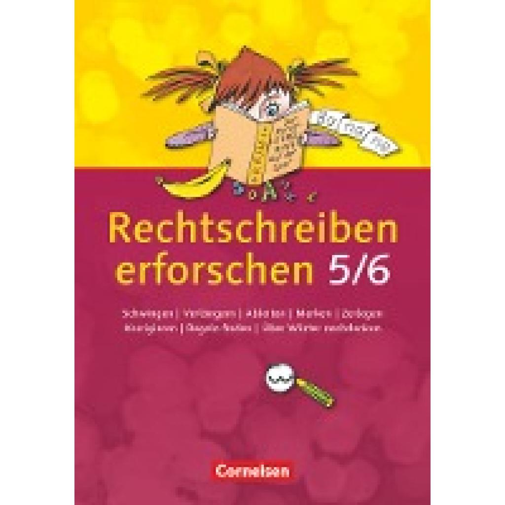 Fulde, Agnes: Rechtschreiben erforschen 5/6. Arbeitsheft