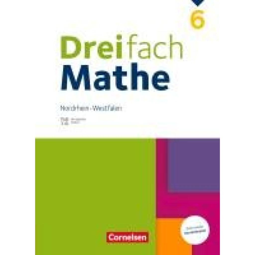 9783060437290 - Dreifach Mathe Dreifach Mathe - Nordrhein-Westfalen - Ausgabe 2022 - 6 Schuljahr Gebunden 9783060437290 - Dreifach Mathe Dreifach Mathe - Nordrhein-Westfalen - Ausgabe 2022 - 6 Schuljahr Gebunden
