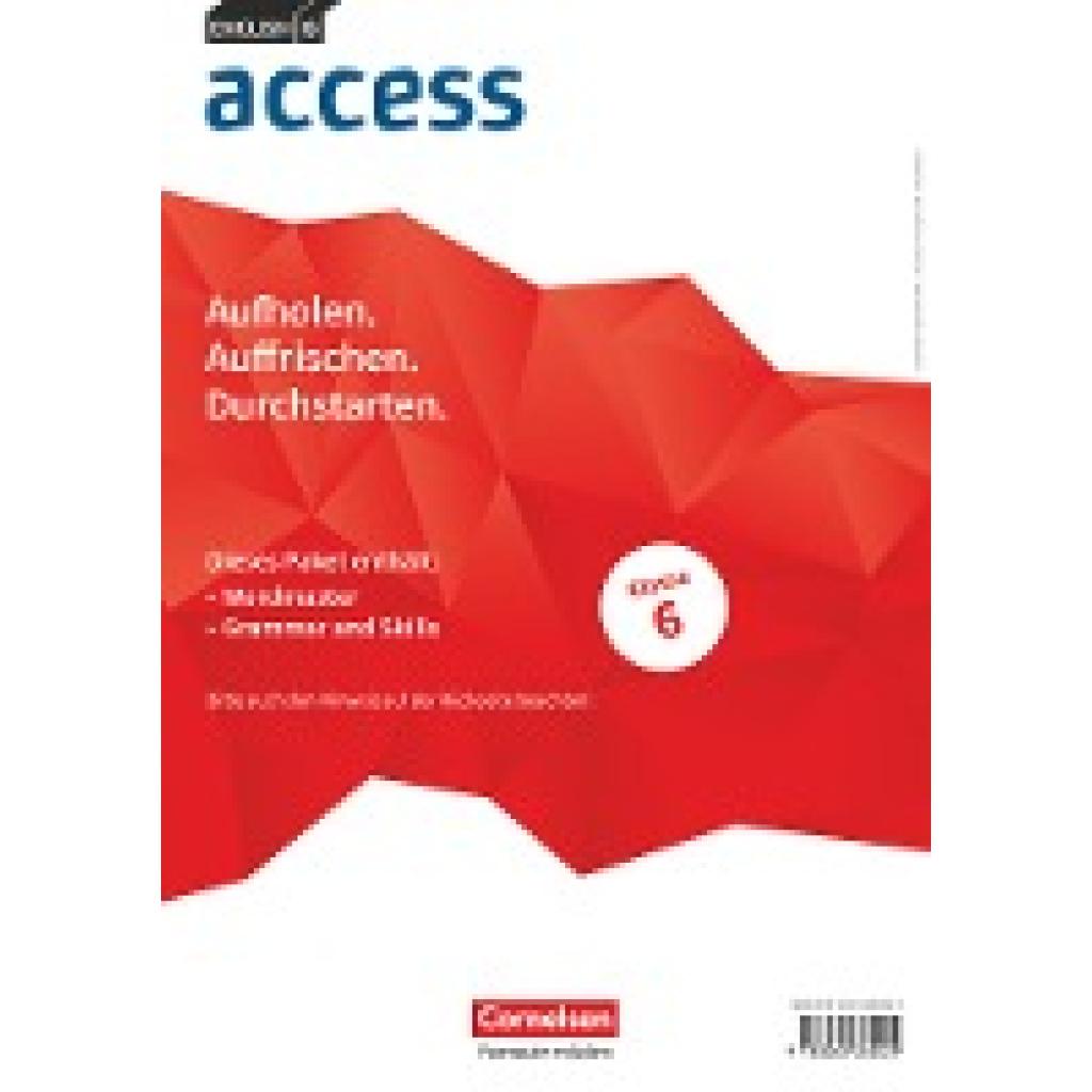9783060365029 - Access Access - Allgemeine Ausgabe 2014 Baden-Württemberg 2016 - Band 2 6 Schuljahr Gebunden 9783060365029 - Access Access - Allgemeine Ausgabe 2014 Baden-Württemberg 2016 - Band 2 6 Schuljahr Gebunden