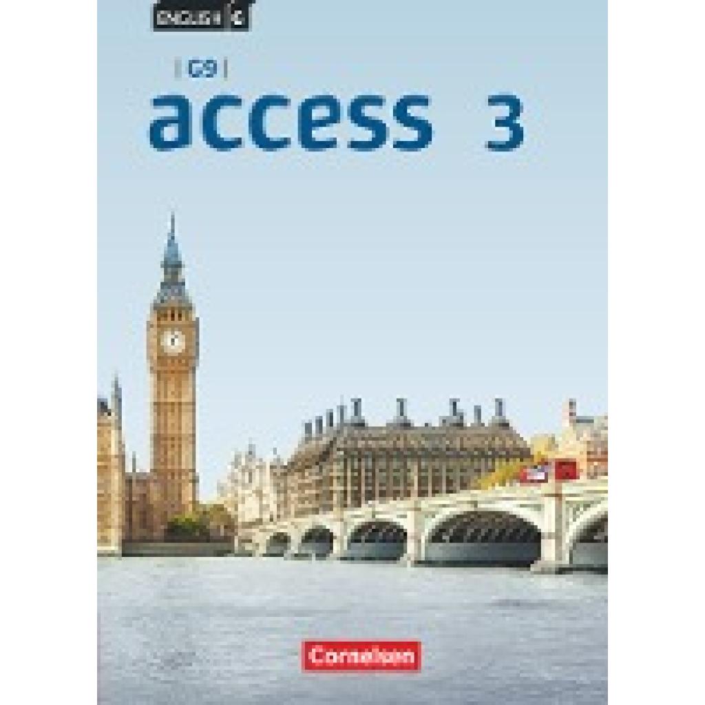 9783060363889 - Access Access - G9 - Ausgabe 2019 - Band 3 7 Schuljahr - Laurence Harger Cecile J Niemitz-Rossant Gebunden 9783060363889 - Access Access - G9 - Ausgabe 2019 - Band 3 7 Schuljahr - Laurence Harger Cecile J Niemitz-Rossant Gebunden