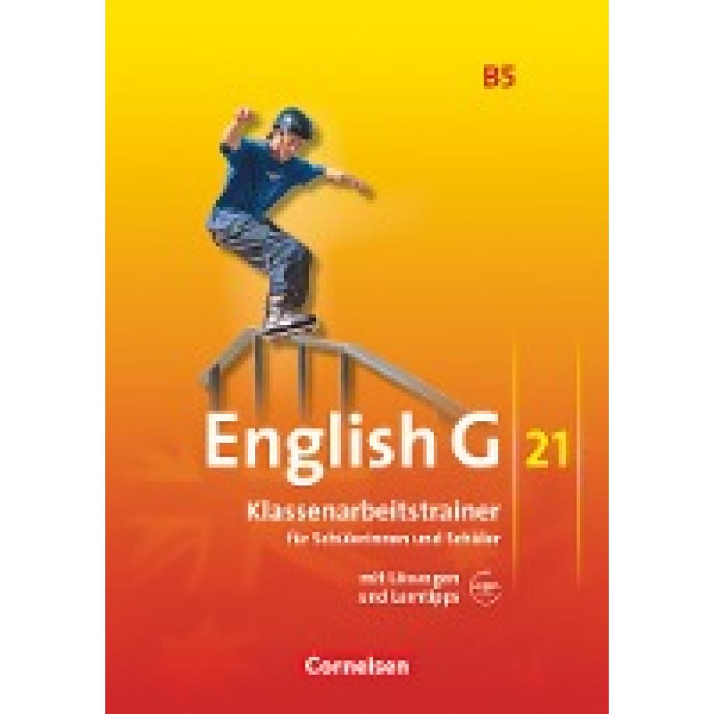 Schweitzer, Bärbel: English G 21. Ausgabe B 5. Klassenarbeitstrainer mit Lösungen und Audios online