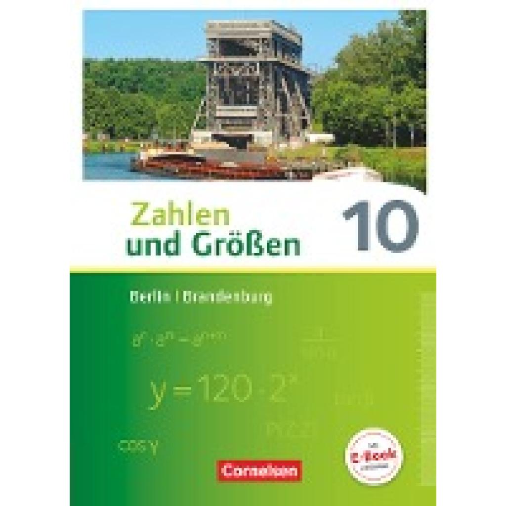 9783060085590 - Zahlen und Größen   Zahlen und Größen - Berlin und Brandenburg - 10 Schuljahr - Udo Wennekers Ines Knospe Gebunden