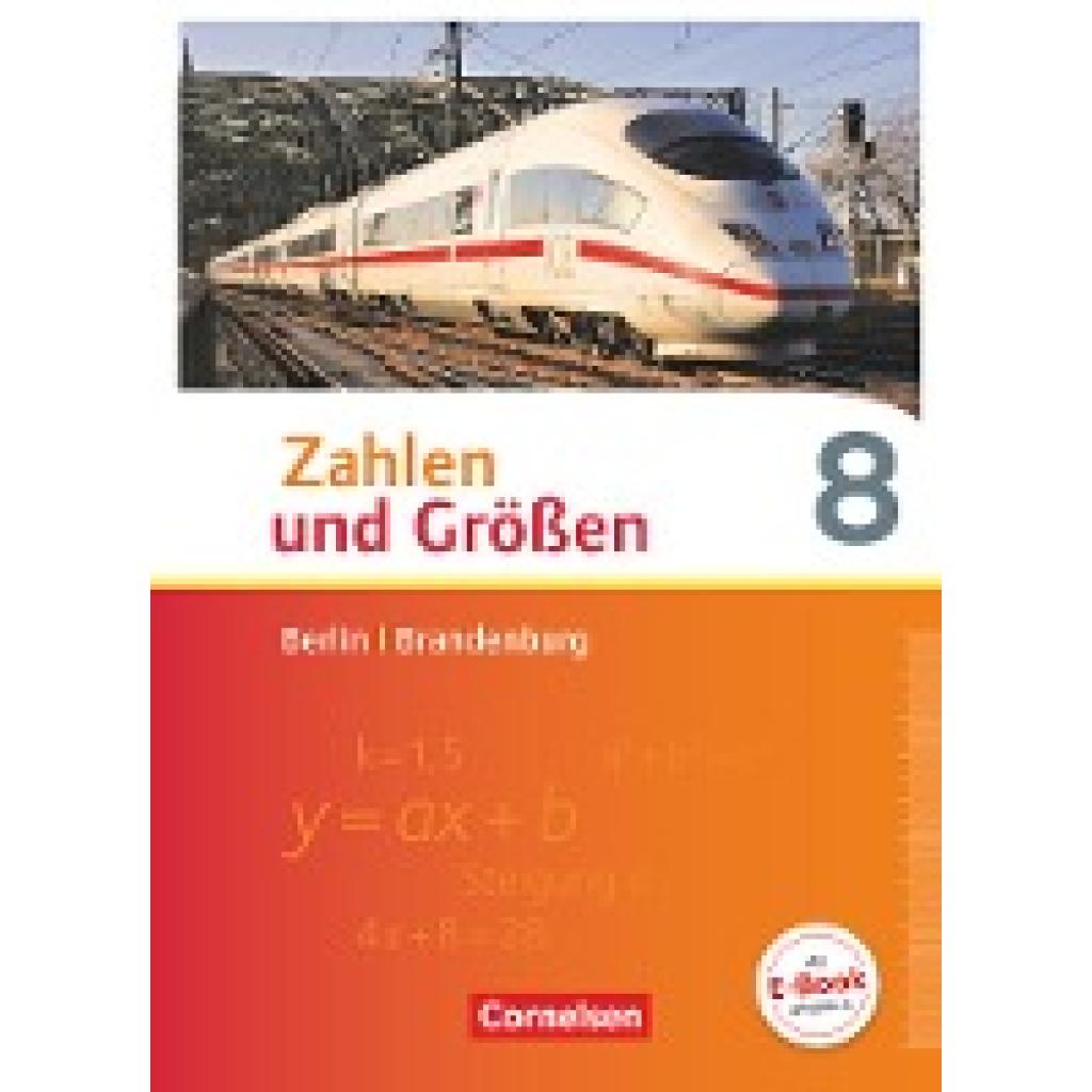 9783060085408 - Zahlen und Größen   Zahlen und Größen - Berlin und Brandenburg - 8 Schuljahr - Udo Wennekers Martina Verhoeven Ines Knospe Bernhard Bonus Gebunden