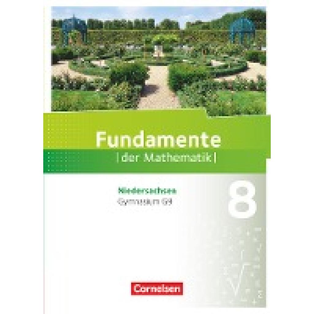 9783060080083 - Fundamente der Mathematik - Niedersachsen ab 2015 - 8 Schuljahr - Lothar Flade Hubert Langlotz Anne-Kristina Durstewitz Andreas Pallack Gebunden