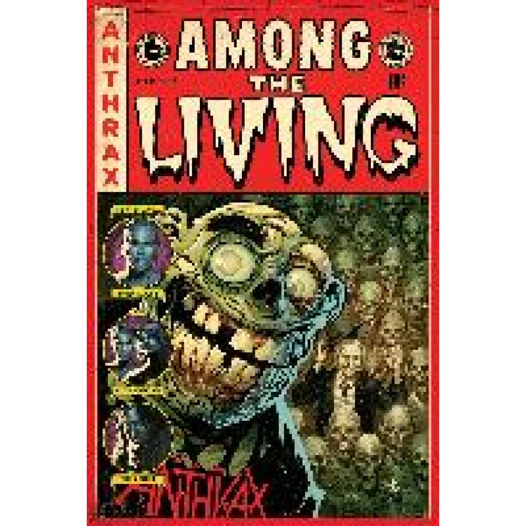 9783039630035 - Anthrax - Among the Living (HC) - Anthology Gebunden