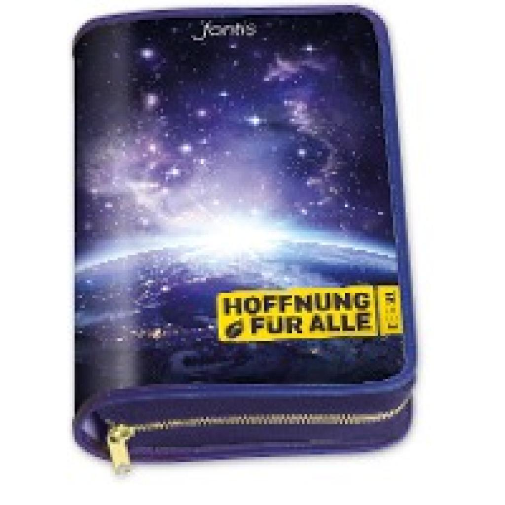 Hoffnung für alle. Die Bibel - Bibelhülle "Blue Planet"