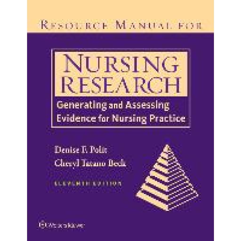 9781975112264 - Resource Manual for Nursing Research - Denise F Polit Cheryl Tatano Beck Kartoniert (TB) 9781975112264 - Resource Manual for Nursing Research - Denise F Polit Cheryl Tatano Beck Kartoniert (TB)
